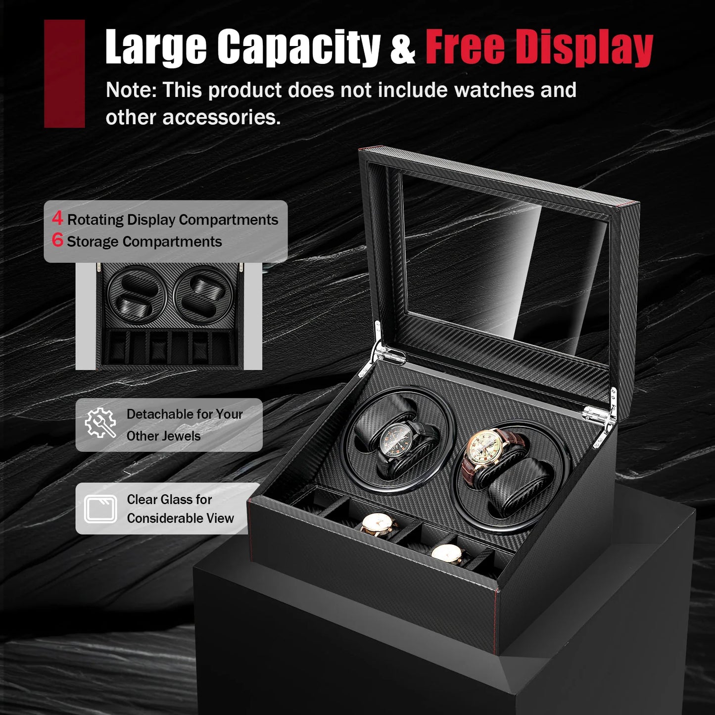 Watch Winder Display Box