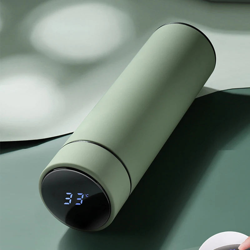 Smart Thermos Bottle with LCD Temperature Display