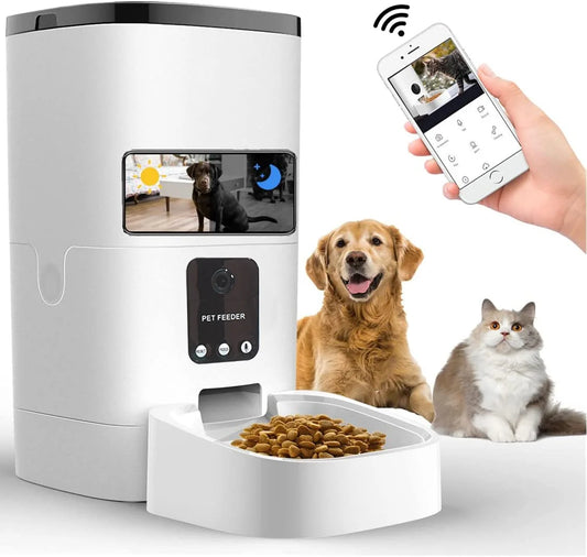 Automatic Pet Feeder with 1080P Camera & App Control